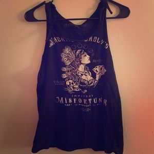 Misfortune teller tank top size M